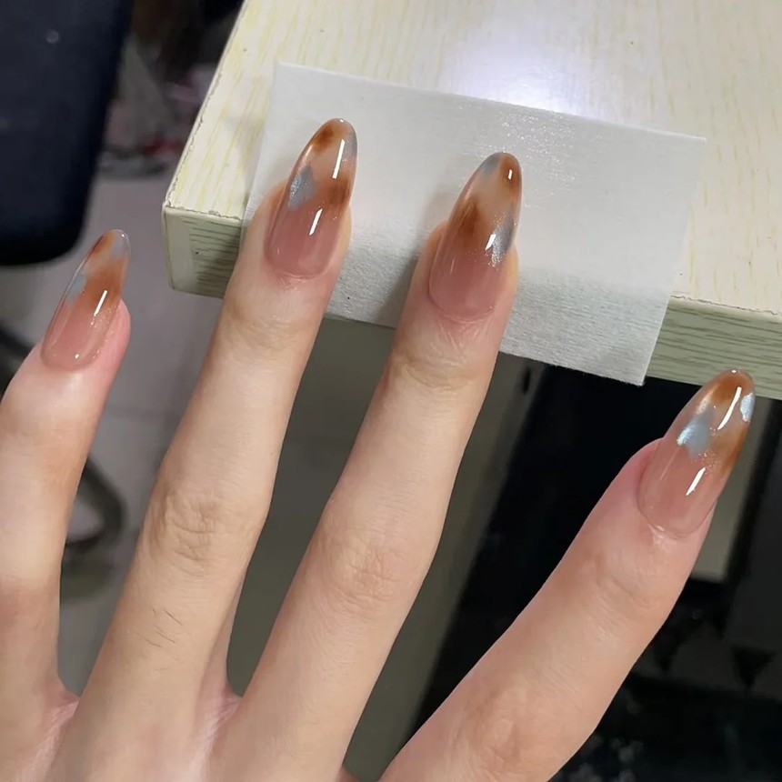 Icy Blue Amber